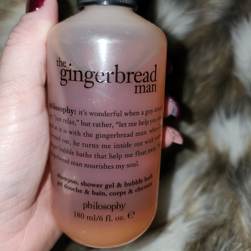 Philosophy the gingerbread man shampoo, shower gel, & bubble bath